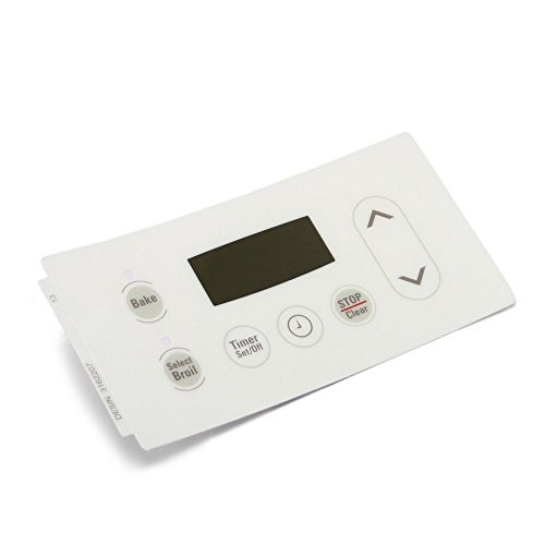 Electrolux 316220713 Kenmore Range Control Overlay