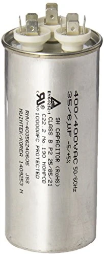 LG 6120AR2194F  AMC-40H060350B 6+35uF 5% 370/400V MPP -25TO+80C IND 50X100MM 20.6MM BK SAMWHA CAPACITOR CO LTD.
