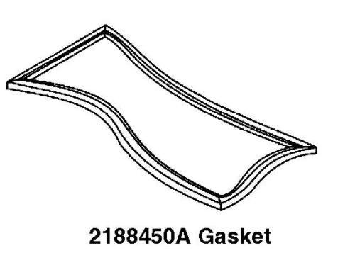 Whirlpool 2188450A REFRIGERATOR GASKET-WHITE
