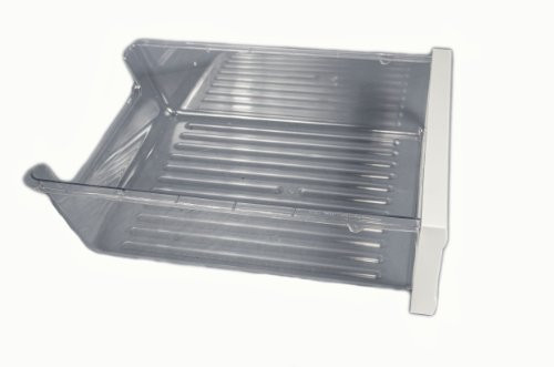 LG 3391JJ2018D Electronics Refrigerator Meat Drawer/Tray, Clear with White Trim