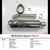 M4 Yamaha R6 2003-05 Slip-On