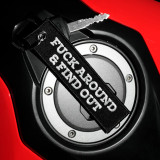 Moto Loot F Around & Find Out - Motorcycle Keychain