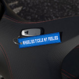 Moto Loot Wheelies Tickle My Feelies - Motorcycle Keychain