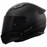LS2 Centric Blackout Helmet - Dark Smoke Shield