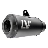 LeoVince LV-10 Slip-On Exhaust Honda Rebel 300 / 500 2017-2026 - Full Black Stainless Steel