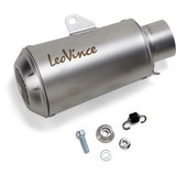 Leo Vince 54mm Universal LV-10 Slip-On Muffler - Black/Stainless Steel