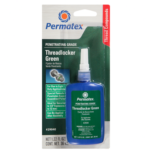 Permatex Permanent Threadlocker - Green
