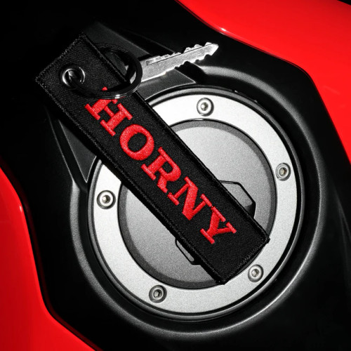 Moto Loot Horny - Motorcycle Keychain
