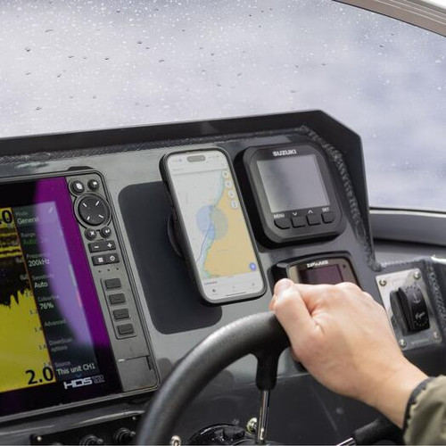 Quad Lock Waterproof Wireless Charging Head - 12V-24V (V2)