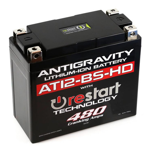 Antigravity YT12-BS-HD High Power Lithium Battery w/Re-Start