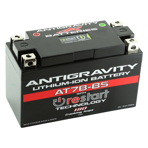 Antigravity YT7B-BS Lithium Battery w/Re-Start