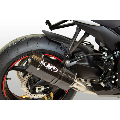 M4 Suzuki GSX-R600/R750 2011-2026 Full System with Titanium Midpipe and Tech1 Carbon Canister