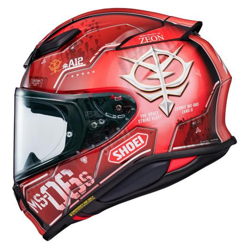 Shoei RF-1400 MS-06S Chars Zaku II Helmet