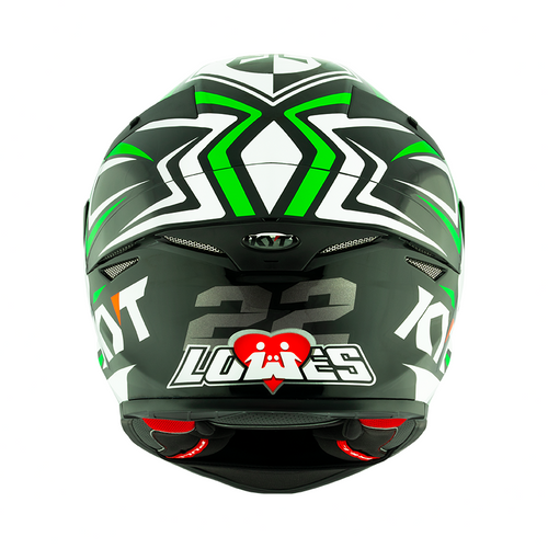 KYT TT Revo Alex Lowes 2024 Replica Helmet
