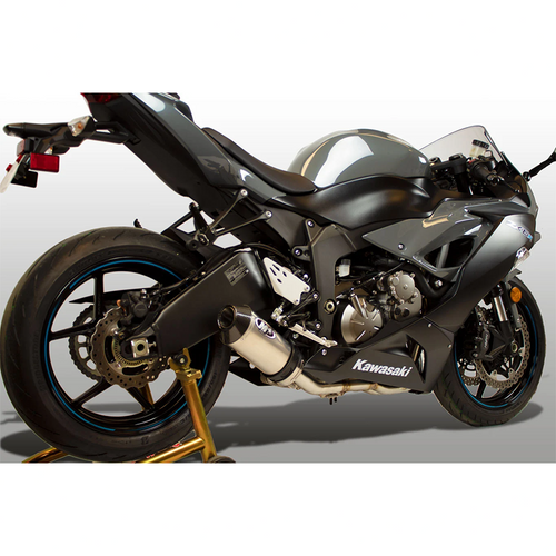 M4 Kawasaki ZX-6R Tech1 2009-2026 Street Slayer Full System with Titanium Canister