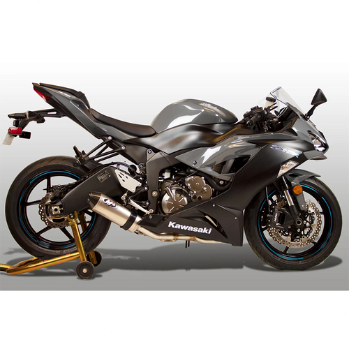M4 Kawasaki ZX-6R Tech1 2009-2026 Street Slayer Full System with Titanium Canister