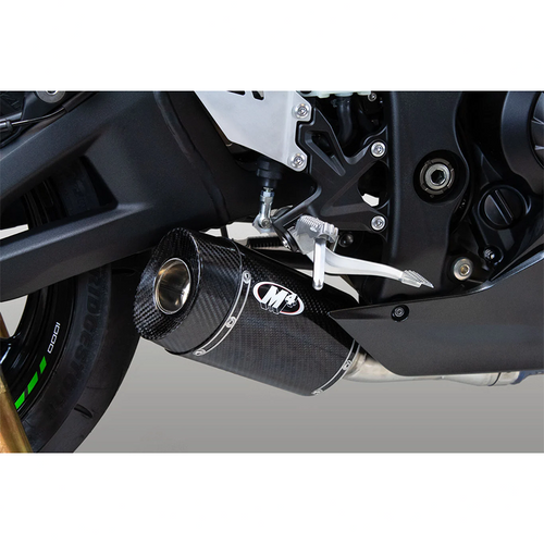 M4 Kawasaki ZX-10R 2021-2026 Street Slayer Slip-On with Carbon Canister