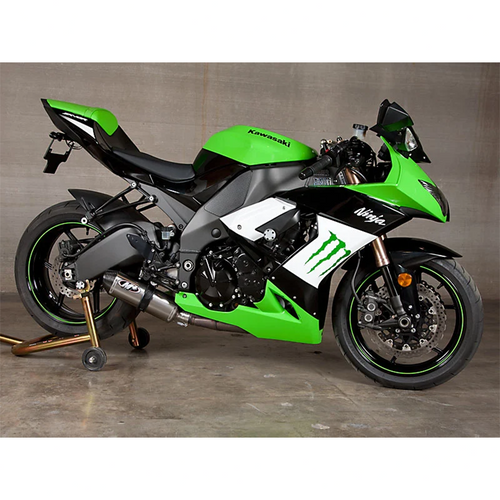 M4 Kawasaki ZX-10R 2008-10 Street Slayer Slip-On with Titanium Canister
