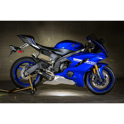 M4 Yamaha R6 2006-2020 Full System with Carbon Fiber X96 Canister
