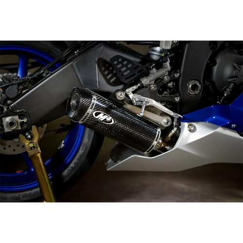 M4 Yamaha R6 2006-2020 Full System with Carbon Fiber X96 Canister