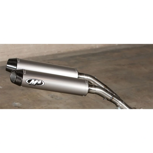 M4 Yamaha R1 2009-14 Undertail Slip-ons with Titanium Canisters