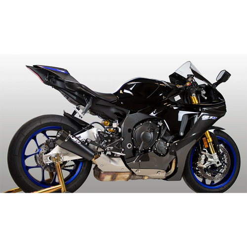 M4 Yamaha R1 2015-2026 Black RM1 Slip-On