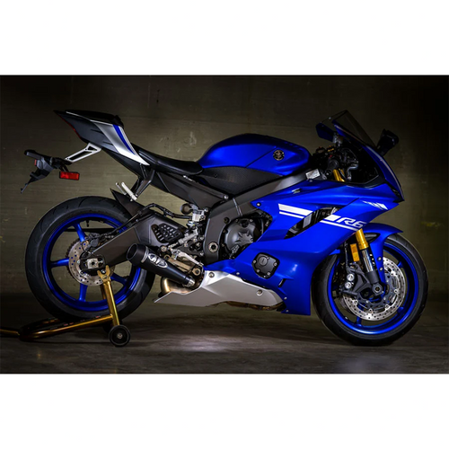 M4 Yamaha R6 2006-2020 Slip-On with Black GP Canister