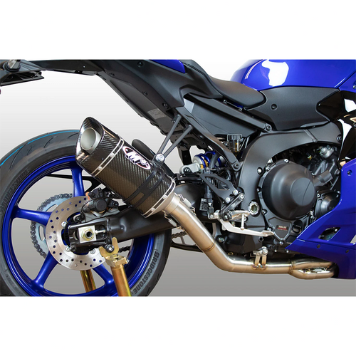 M4 Yamaha R9 2025-2026 Full System with Carbon Scalene Canister