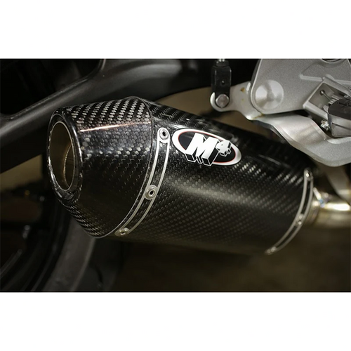 M4 Yamaha FZ-07/MT-07 2015-2020 / XSR700 2016-2021 Slip-On with Carbon Fiber Canister