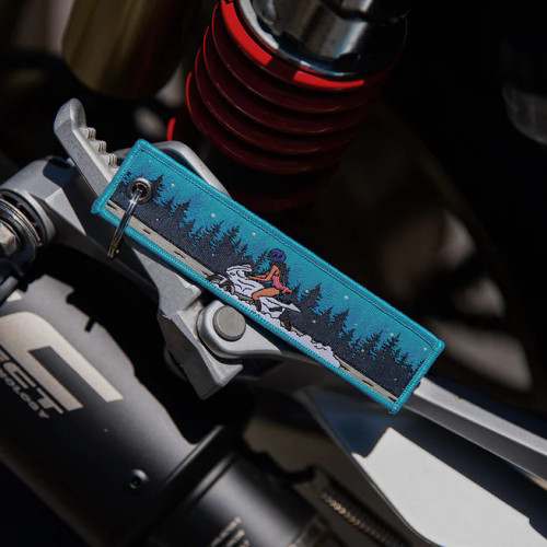 Moto Loot Winter Ride - Motorcycle Keychain
