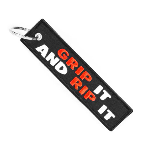 Moto Loot Grip It And Rip It - Motorcycle Keychain