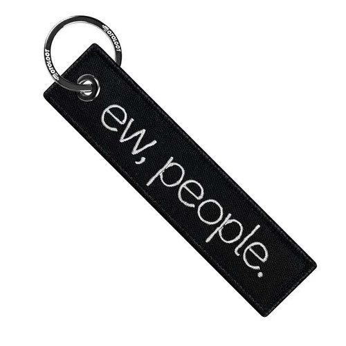 Moto Loot Ew, People. - Motorcycle Keychain