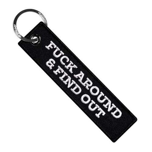 Moto Loot F Around & Find Out - Motorcycle Keychain