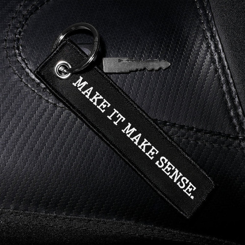 Moto Loot Make It Make Sense - Motorcycle Keychain