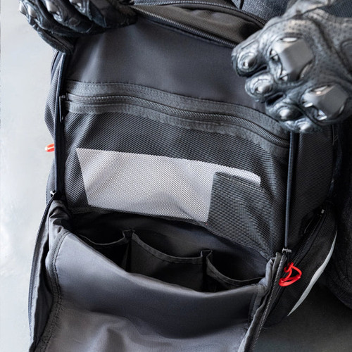 Moto Loot Insanely Reflective Motorcycle Backpack - Glowrider