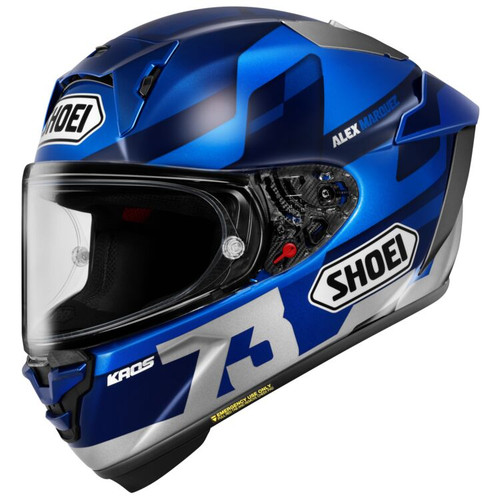 Shoei X-Fifteen Alex Marquez 73 V3 Helmet