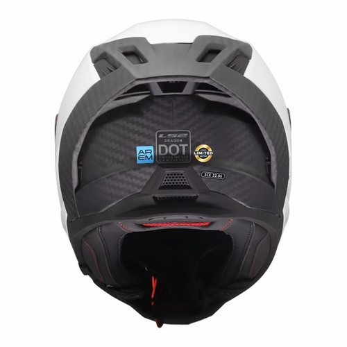 LS2 Dragon Limited Edition Carbon Solid Helmet