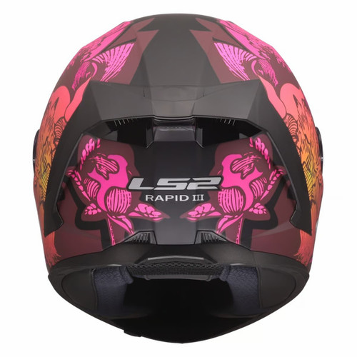 LS2 Rapid III Poppies Helmet