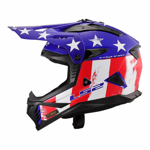 LS2 Gate II Battle Scar Helmet