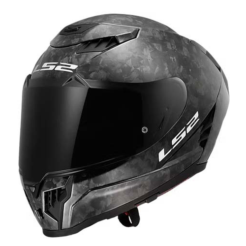 LS2 Dragon Carbon Solid Helmet