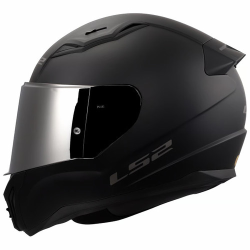 LS2 Centric Mercury Helmet - Silver Iridium Shield