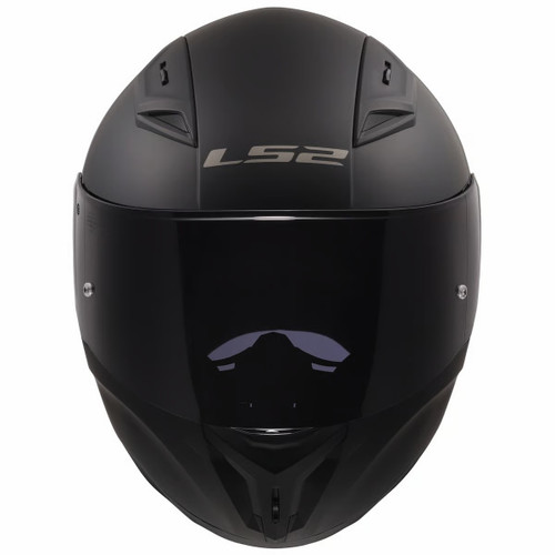 LS2 Centric Blackout Helmet - Dark Smoke Shield