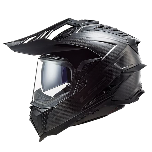 LS2 Explorer Carbon Solid Helmet
