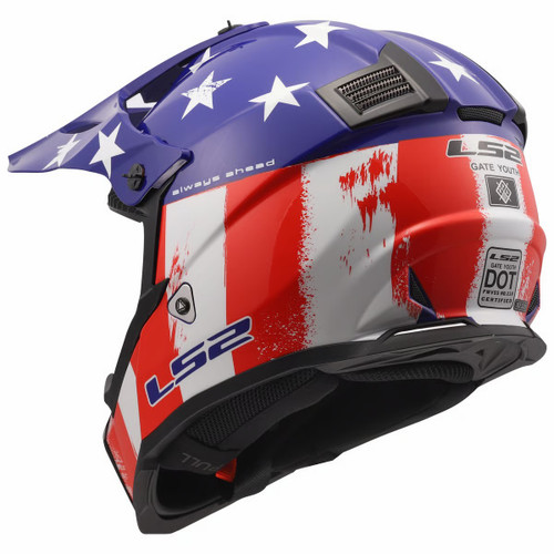 LS2 Youth Gate II Battle Scar Helmet
