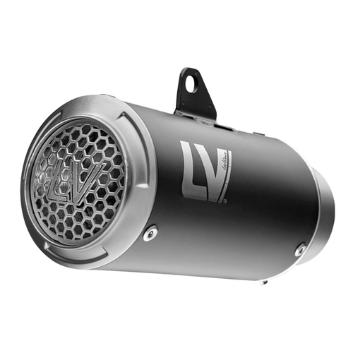 LeoVince Corsa S Black Edition Slip-On Muffler -  2019+ Kawasaki ZX-6R
