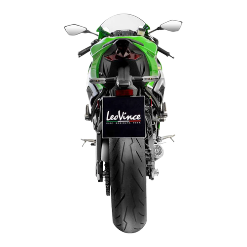 LeoVince Corsa S Black Edition Slip-On Muffler -  2019+ Kawasaki ZX-6R