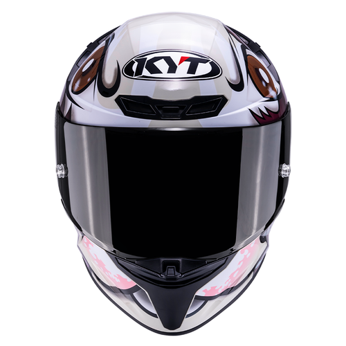 KYT TT Revo Riccardo Rossi Catalan Replica Helmet