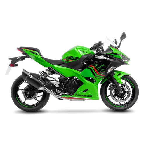 LeoVince LV-14 R Slip-On Exhaust Kawasaki Ninja 400 / 500 / Z400 / Z500 2018-2026