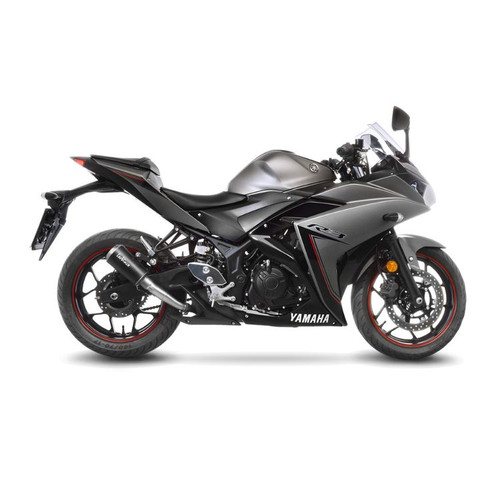 LeoVince LV-10 Slip-On Exhaust Yamaha R3 / MT-03 2015-2026