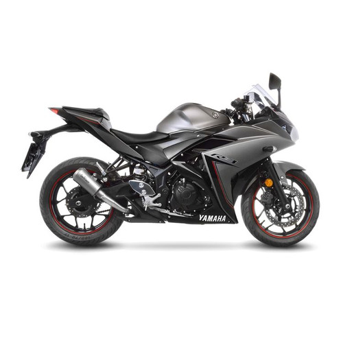 LeoVince LV-10 Slip-On Exhaust Yamaha R3 / MT-03 2015-2026